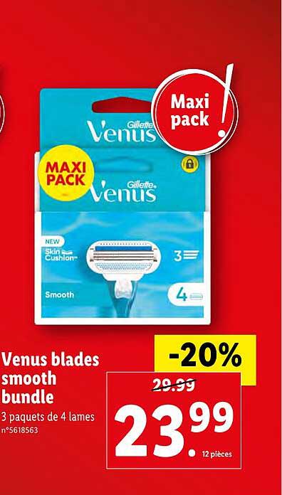 venus blades smooth bundle