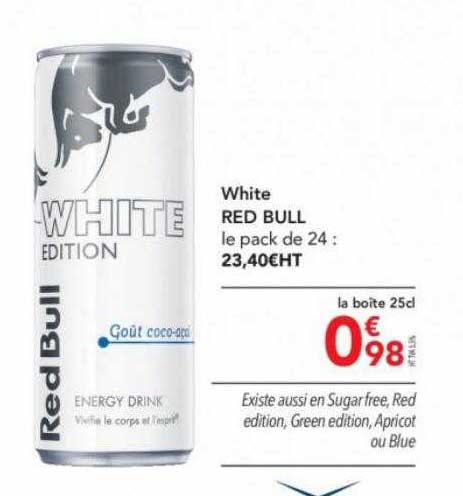 white red bull