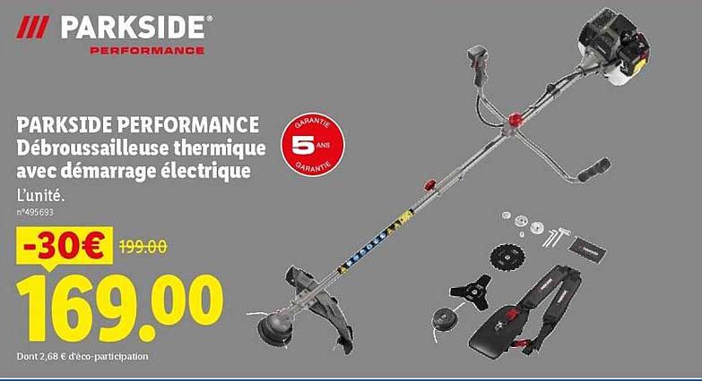 Dbroussailleuse Thermique Lidl