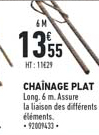 chaînage plat