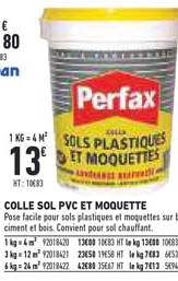 colle sol pvc et moquette perfax
