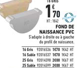 fond de naissance pvc