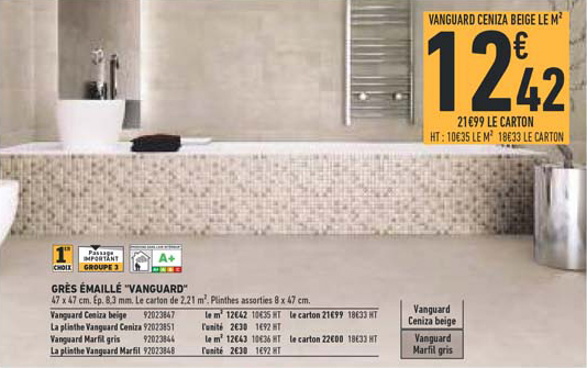 grès émaillé vanguard