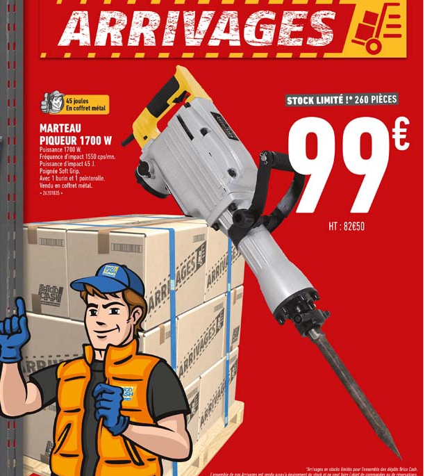 marteau piqueur 1700w