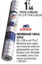 membrane ursa seco
