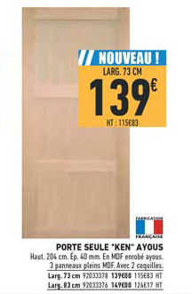 porte seule ken ayous