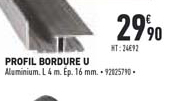 profil bordure u