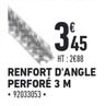 renfort d'angle perforé 3 m