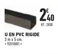 U En Pvc Rigide