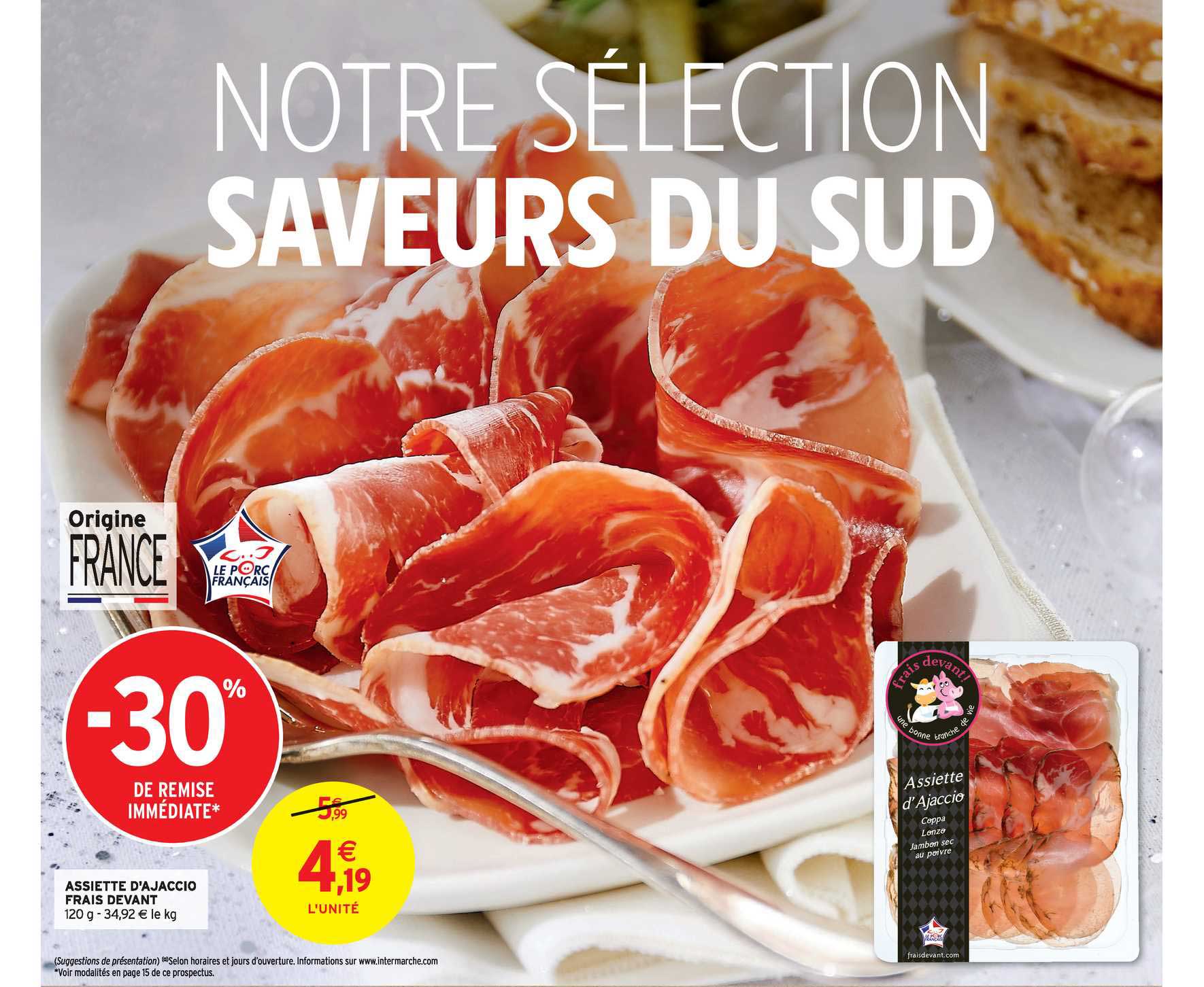 assiettes d'ajaccio frais devant -30% de remise immédiate