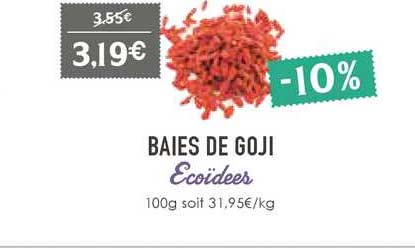 baies de goji ecoïdees