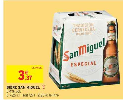 bière san miguel