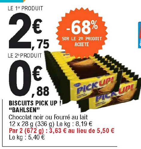 biscuits pick up ! "bahlsen"