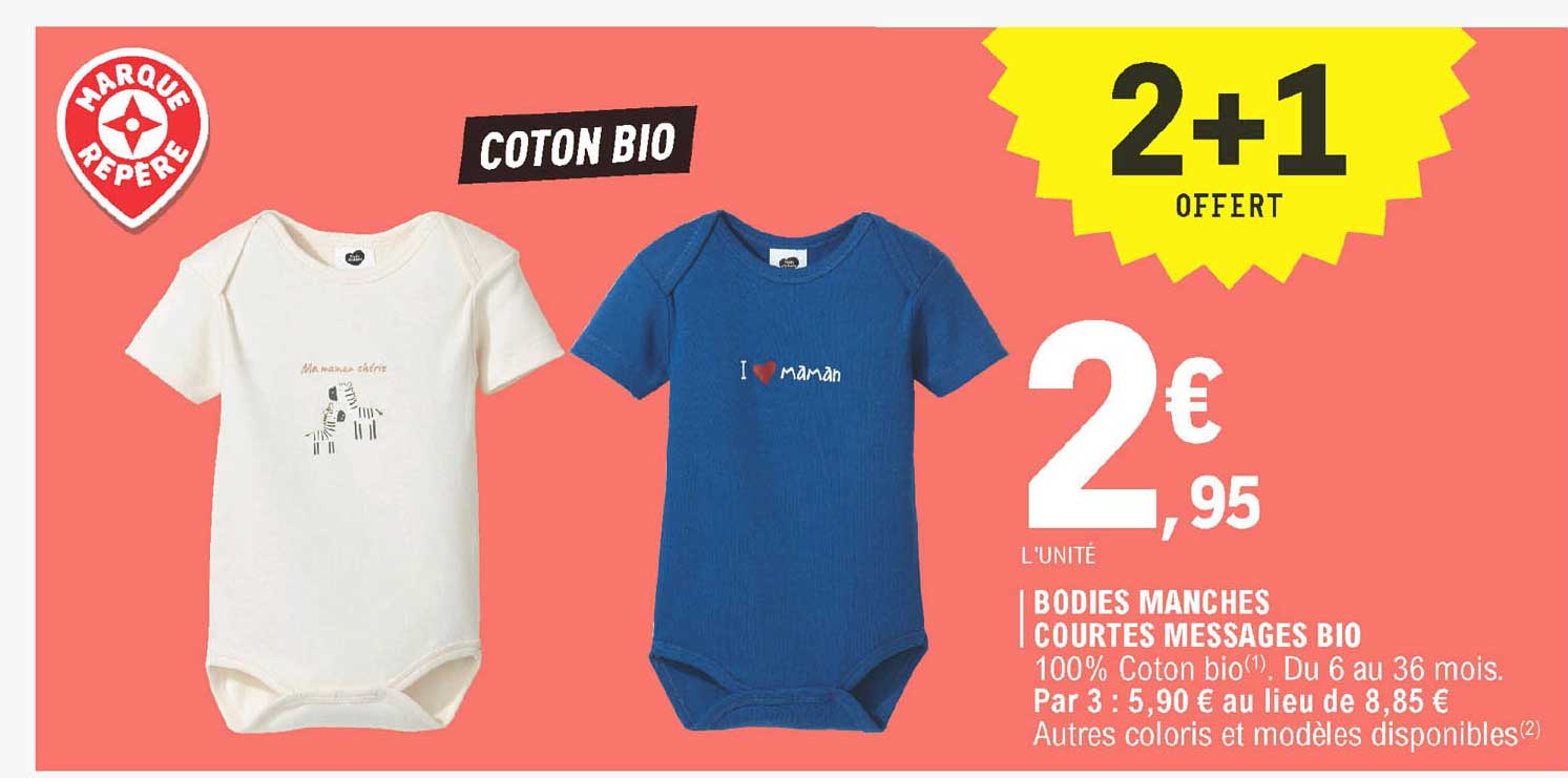 bodies manches courtes messages bio