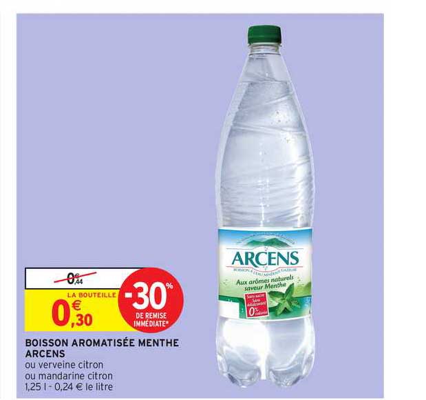 Boisson Aromatisée Menthe Arcens