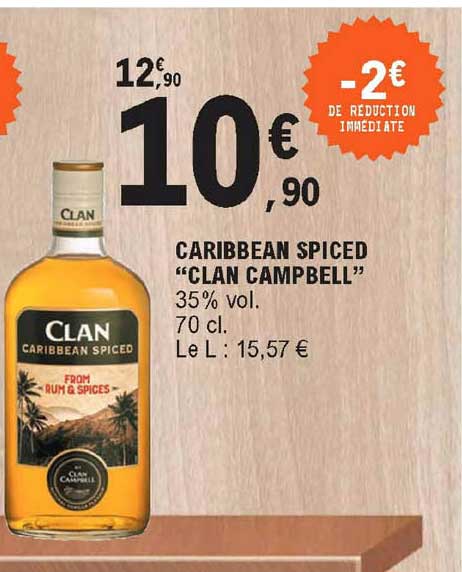caribbean spiced "clan campbell"