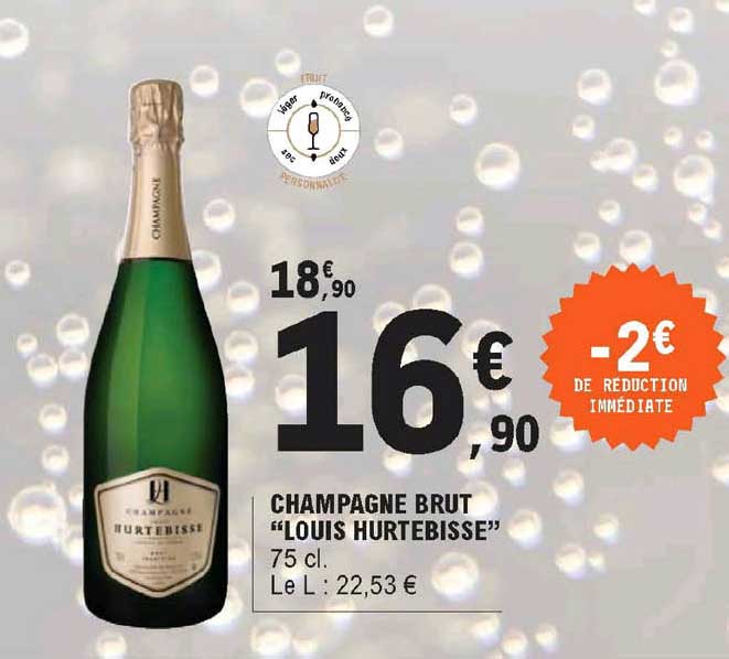 champagne brut "louis hurtebisse"