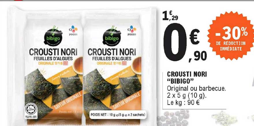 crousti nori "bibigo"