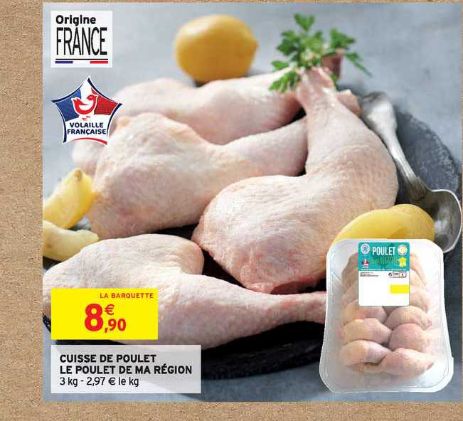 cuisse de poulet le poulet de ma région