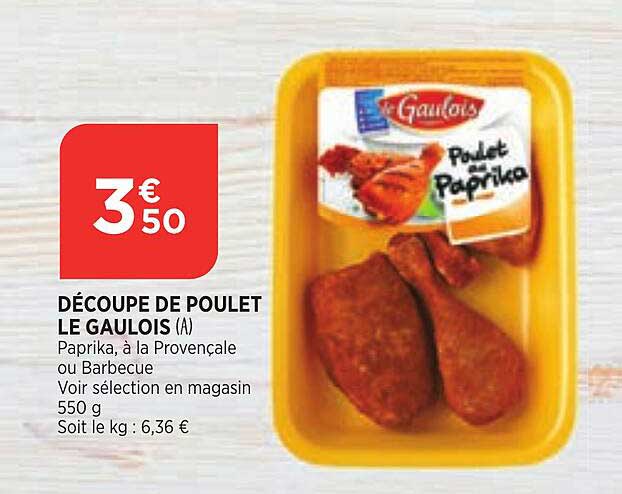 Découpe De Poulet Le Gaulois
