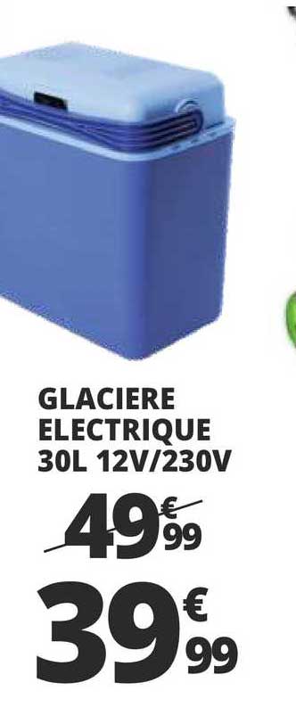 Glacière électrique 30 L 12v - 230 V