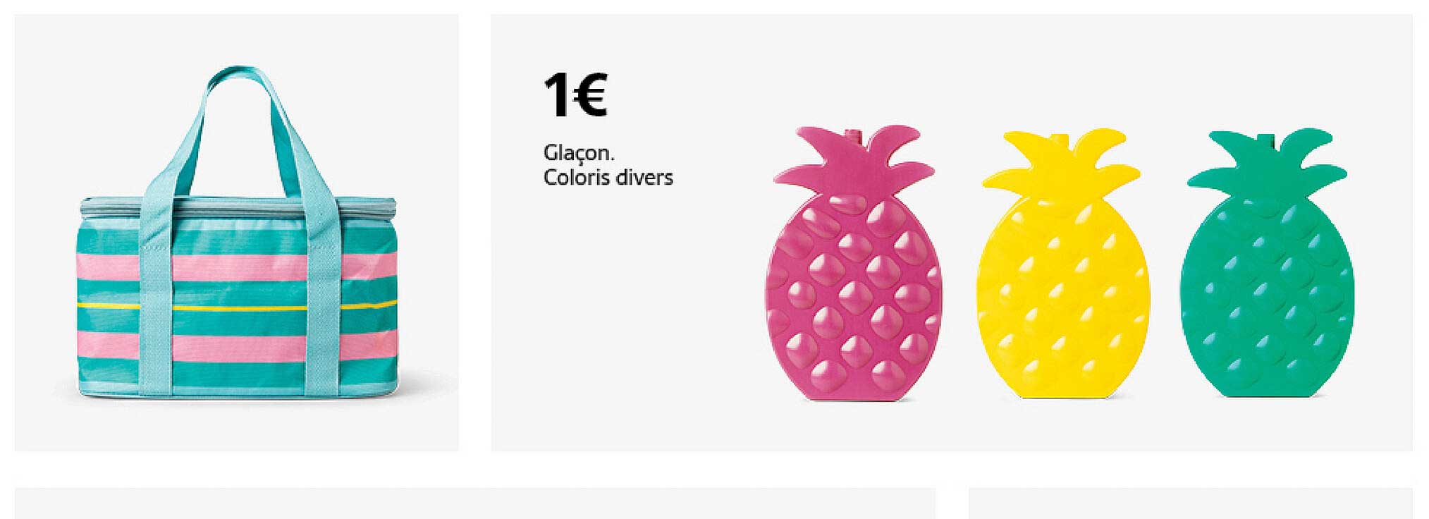 glaçon coloris divers