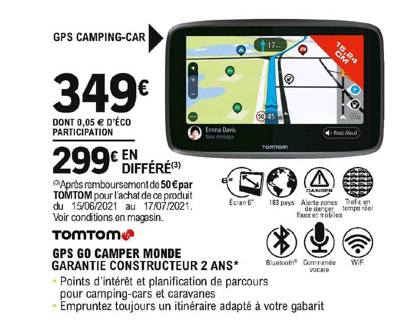 gps go camper monde tomtom