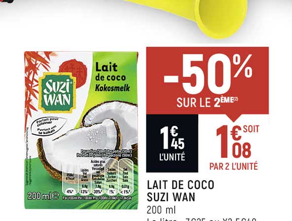 lait de coco suzi wan