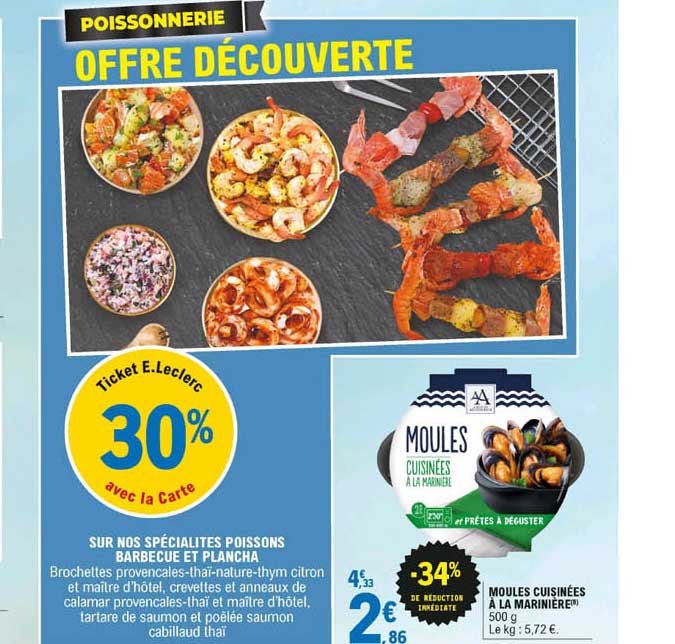 Moules Cuisinées à La Marinière