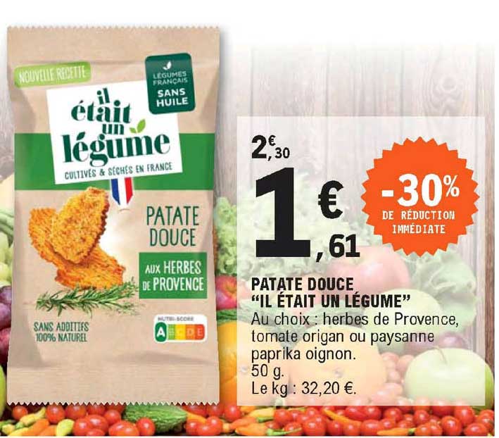 patate douce "il était un légume"