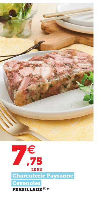 Persillade Charcuterie Paysanne Cevenoles