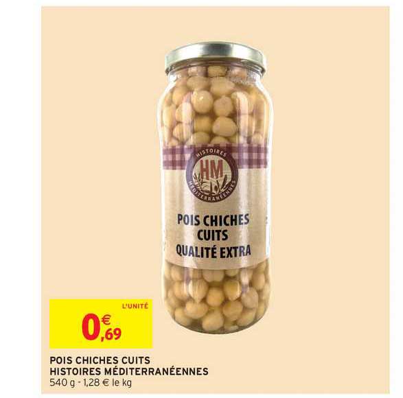 pois chiches cuits histoires méditerranéennes