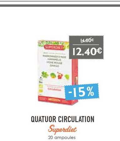 quatuor circulation superdiet