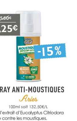 ray anti-moustiques aries