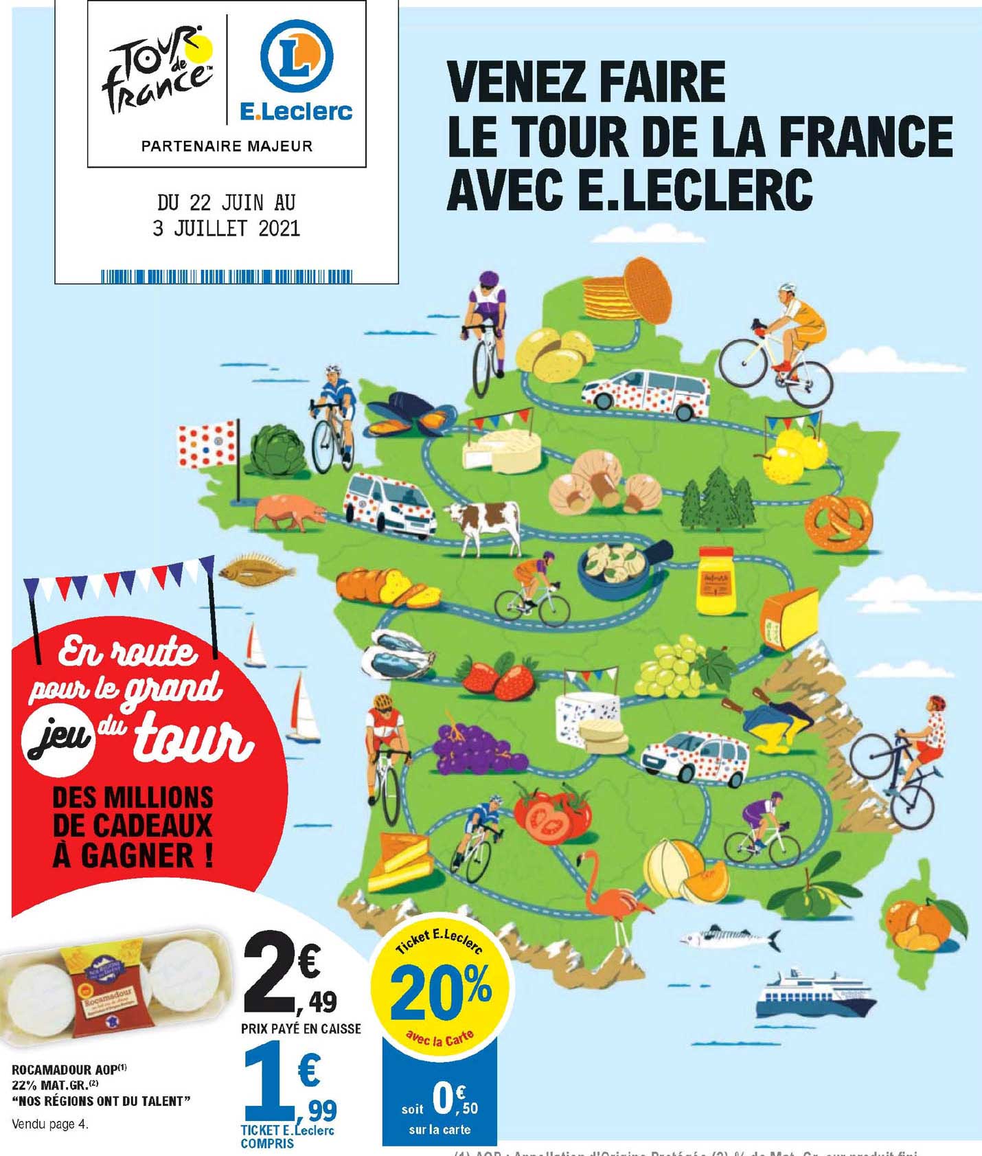 rocamadour aop 22% mat. gr. "nos régions ont du talent"