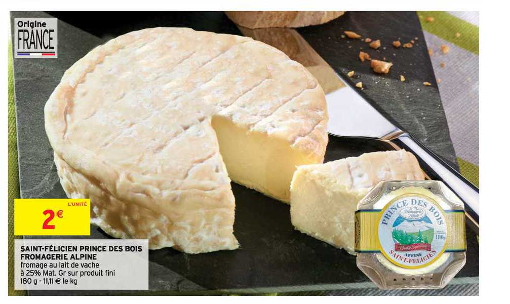 saint-félicien prince des bois fromagerie alpine