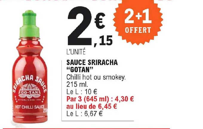 sauce sriracha "gotan"