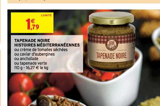 tapenade noire histoires méditerranéennes
