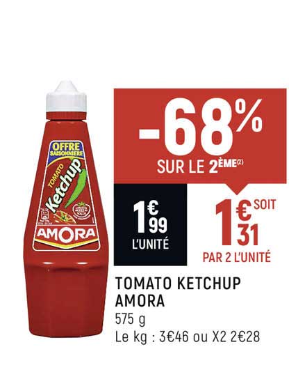 tomato ketchup amora