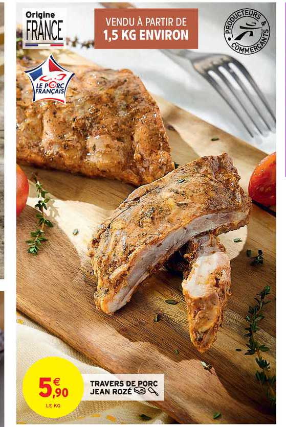 travers de porc jean rozé