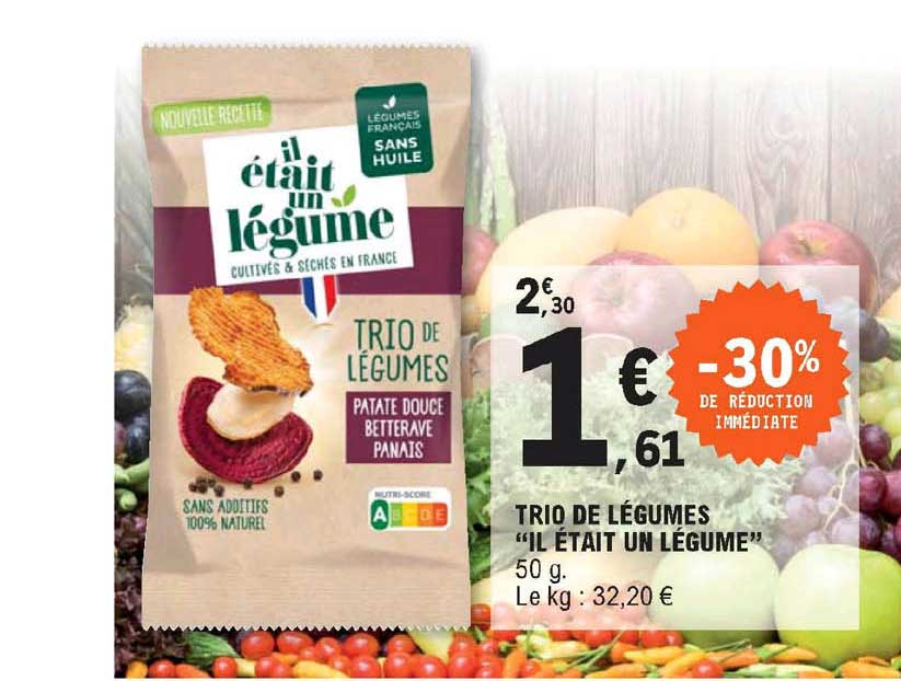 trio de légumes "il était un légume"