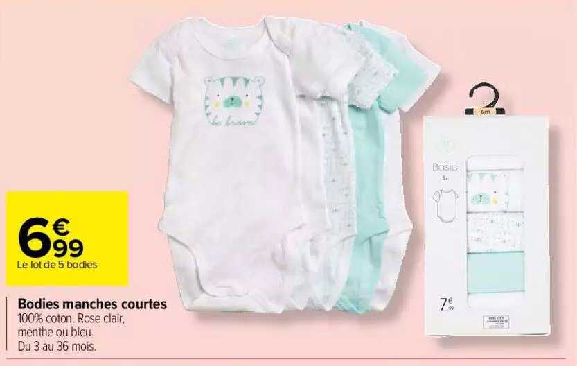 bodies manches courtes