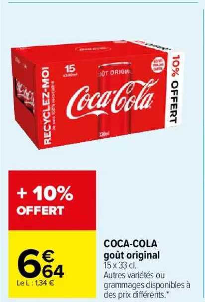 coca-cola goût original