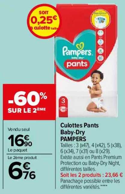 culottes pants baby-dry pampers