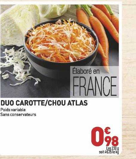 Duo Carotte Chou Atlas