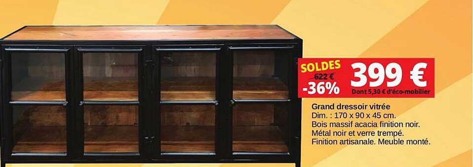 Grand Dressoir Vitrée