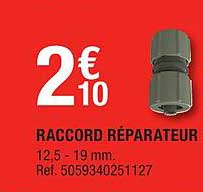 raccord réparateur