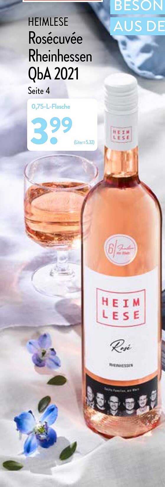 rosécuvée rheinhessen qba 2021 heimlese