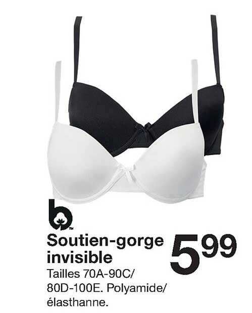 soutien-gorge invisible