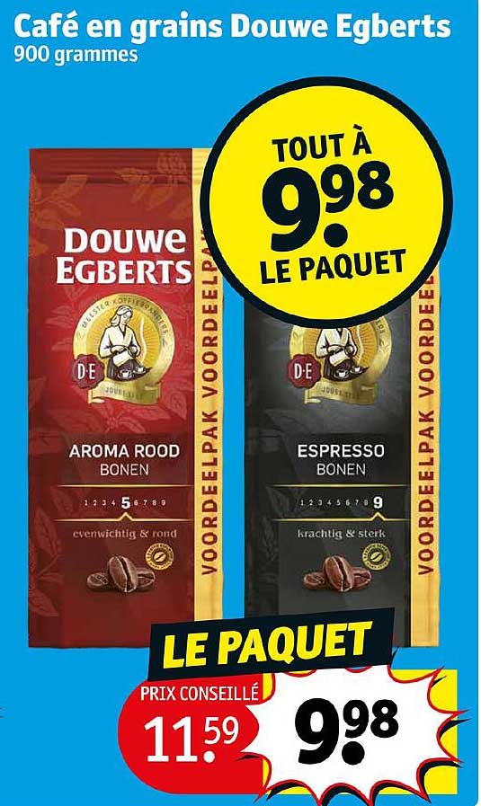café en grains douwe egberts